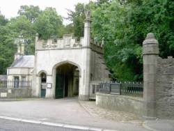 Entrance to Llantarnam Abbey 
